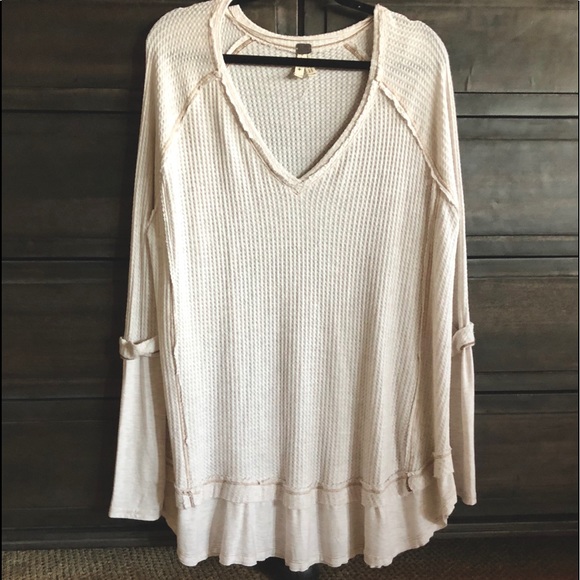 NEW FREE PEOPLE LAGUNA THERMAL TOP NWT - Picture 6 of 8